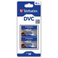 Verbatim Digital Video Cassette 60 Min 4 Pack (47654)